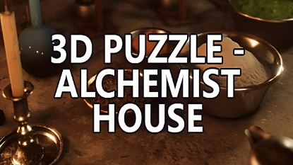  Зображення 3D PUZZLE - Alchemist House 