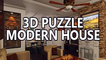  Зображення 3D PUZZLE - Modern House 