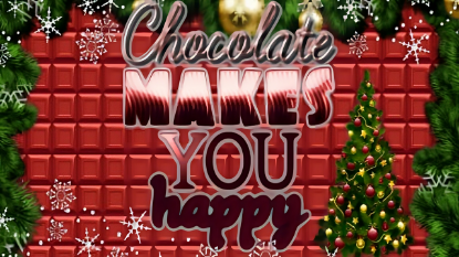  Зображення Chocolate makes you happy: New Year 